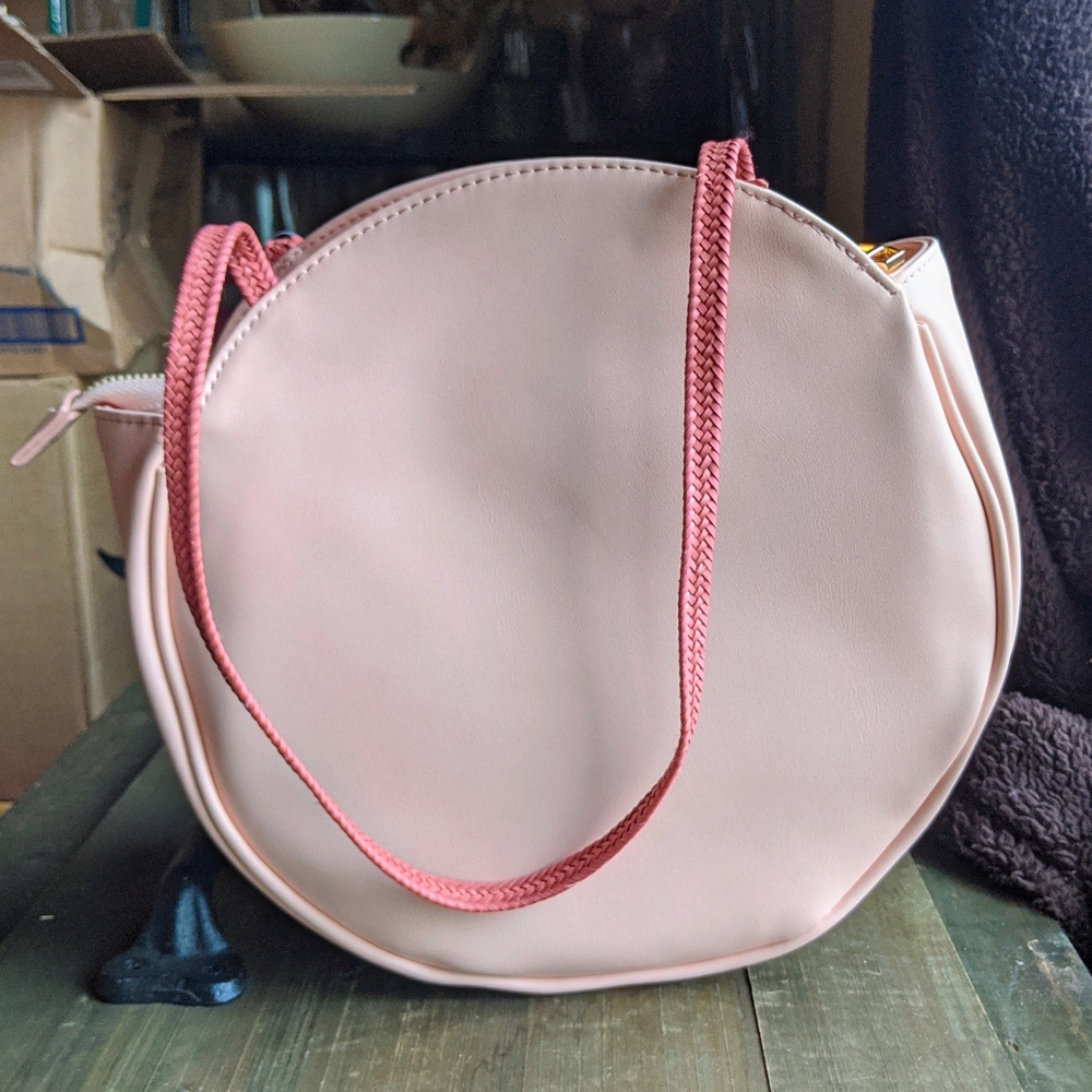 Blush Pink Round Purse - Picture 2 of 8